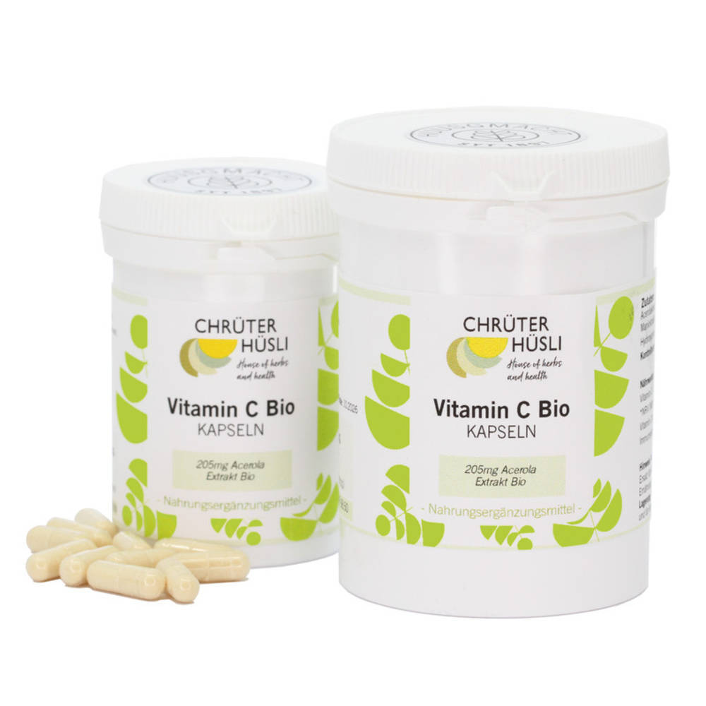 Vitamin C aus der Acerolakirsche Bio 100 Kapseln